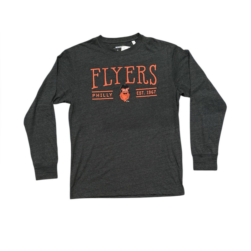Philadelphia Flyers Long Sleeve Shirt - Gray